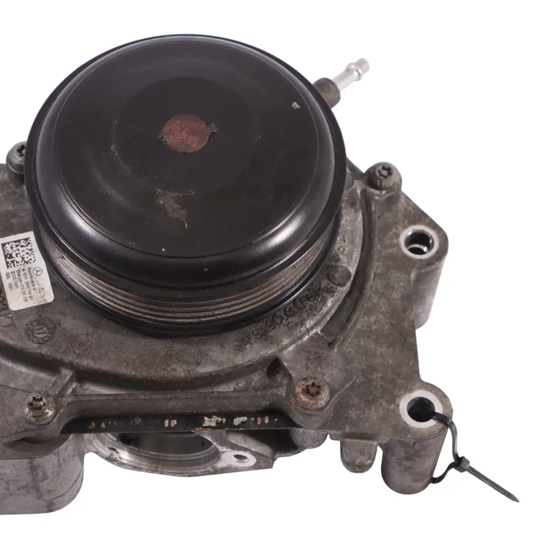 Mercedes W166 Diesel M651 Pompe De Circulation D'Eau Refroidissement - SKU A6512007801 - Numéro de pièce A6512007801