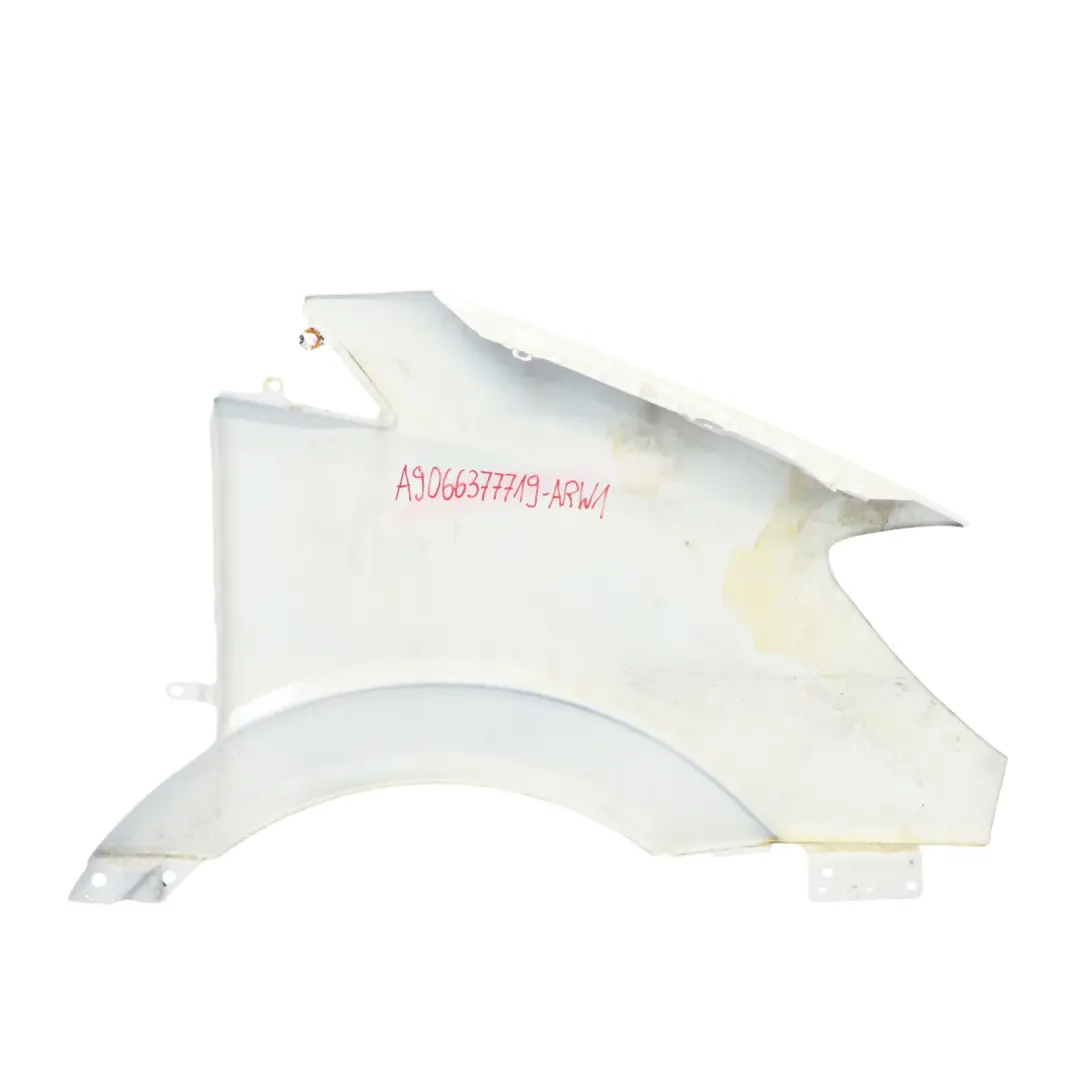 Side Panel Wing Front Left N/S Fender Arctic White - 9147 to Mercedes Sprinter W906 with Part number A9066377719 Mercedes Sprinter W906 Side Panel Wing Front Left N/S Fender Arctic White - 9147 - SKU A9066377719-ARW1 - Part number A9066377719