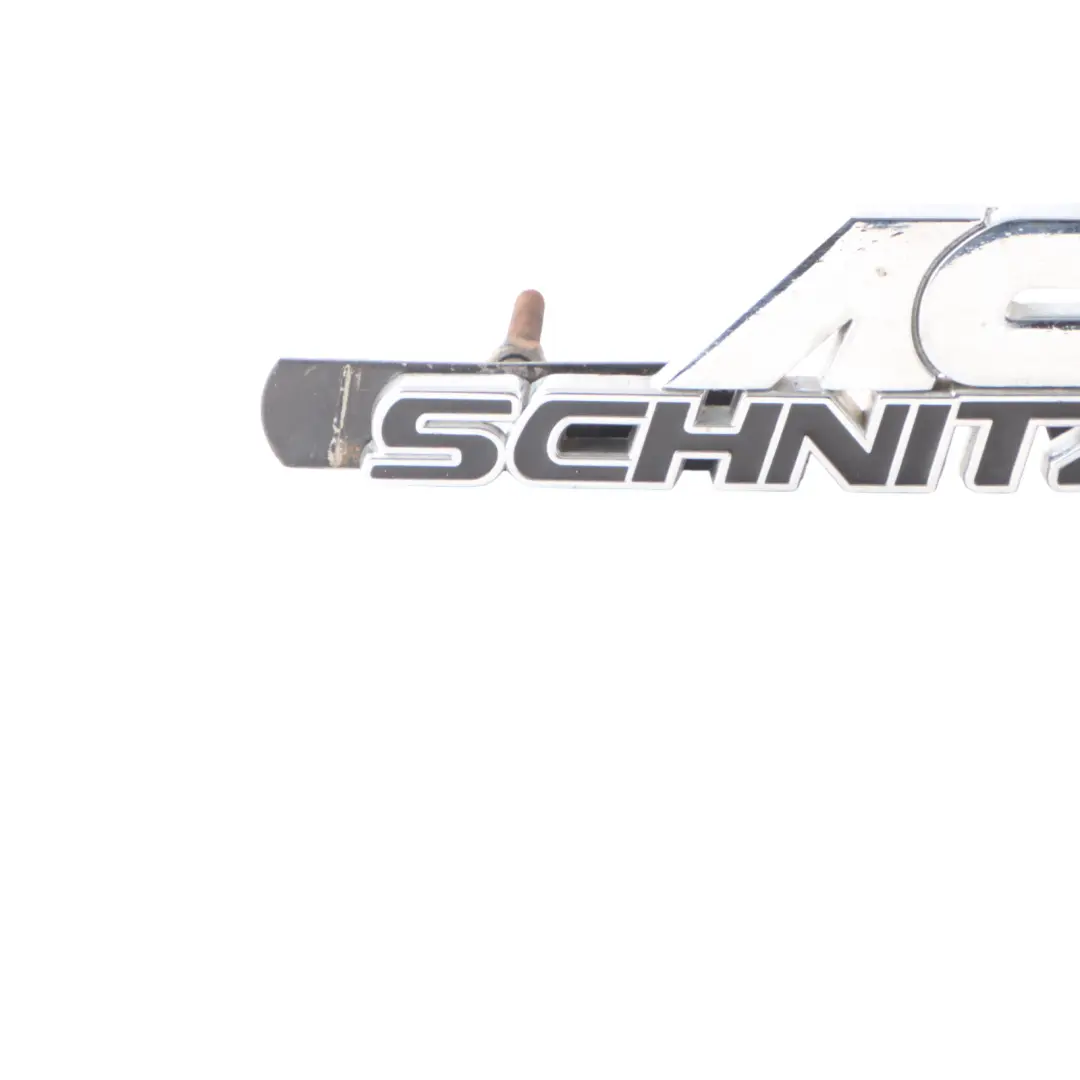 BMW E60 AC Schnitzer Badge Emblem Lettering Decal Chrome - SKU AC-SCHNITZER - Part number AC-SCHNITZER