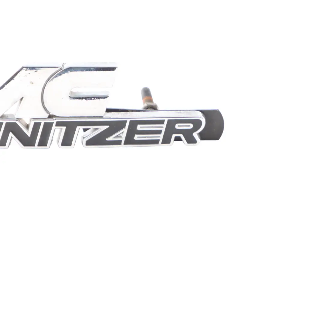 BMW E60 AC Schnitzer Badge Emblem Lettering Decal Chrome - SKU AC-SCHNITZER - Part number AC-SCHNITZER