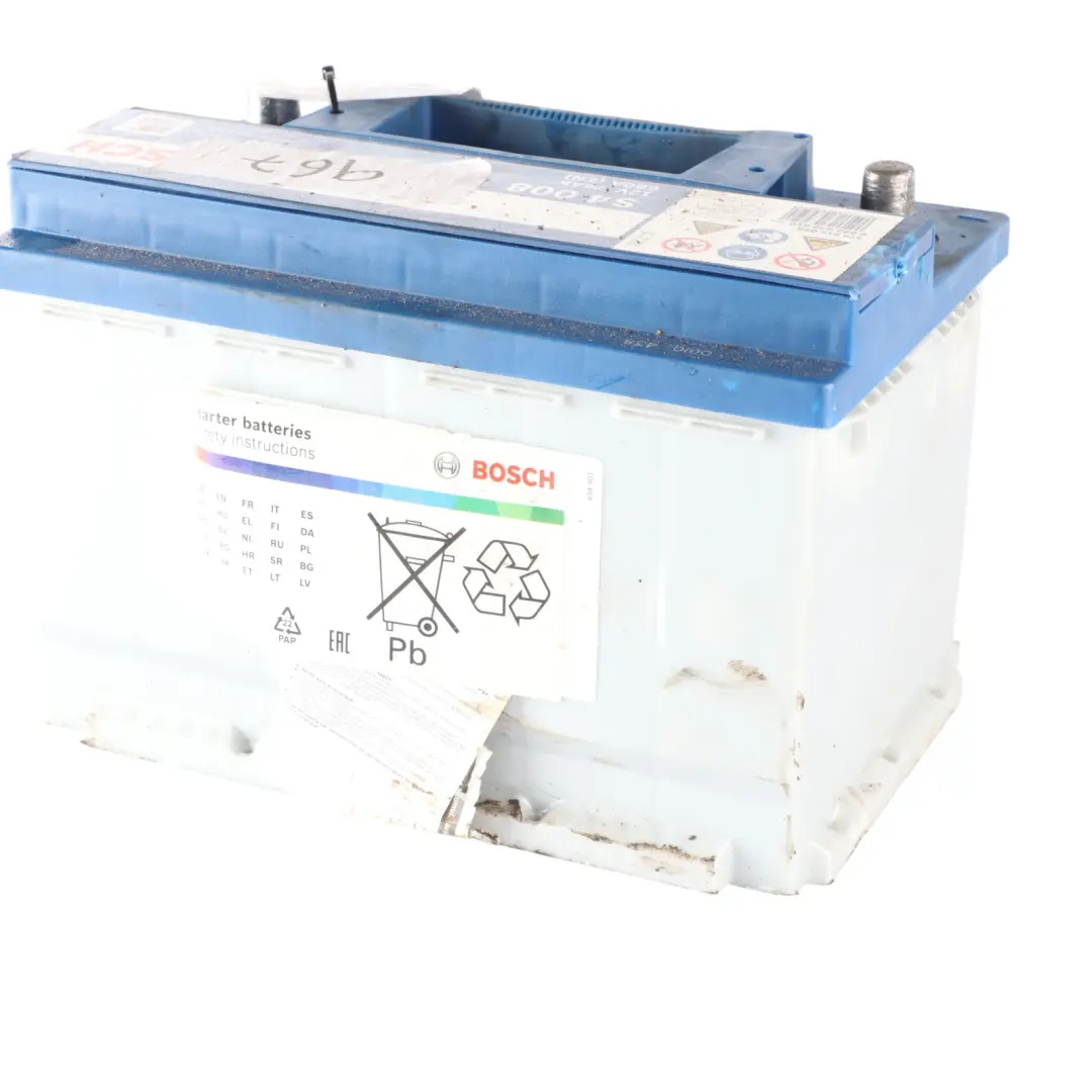  Bosch S4 008 Accumulator Battery 74Ah 680A 12V - SKU BOSCH-74AH - Part number Bosch S4 008 74Ah Accumulator