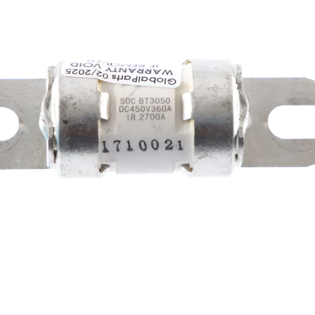 SOC Electrical Vehicle Bolted Fuse Main Battery High Voltage 450V 360A to with Part number BT3050 SOC Electrical Vehicle Bolted Fuse Main Battery High Voltage 450V 360A - SKU BT3050 - Part number BT3050