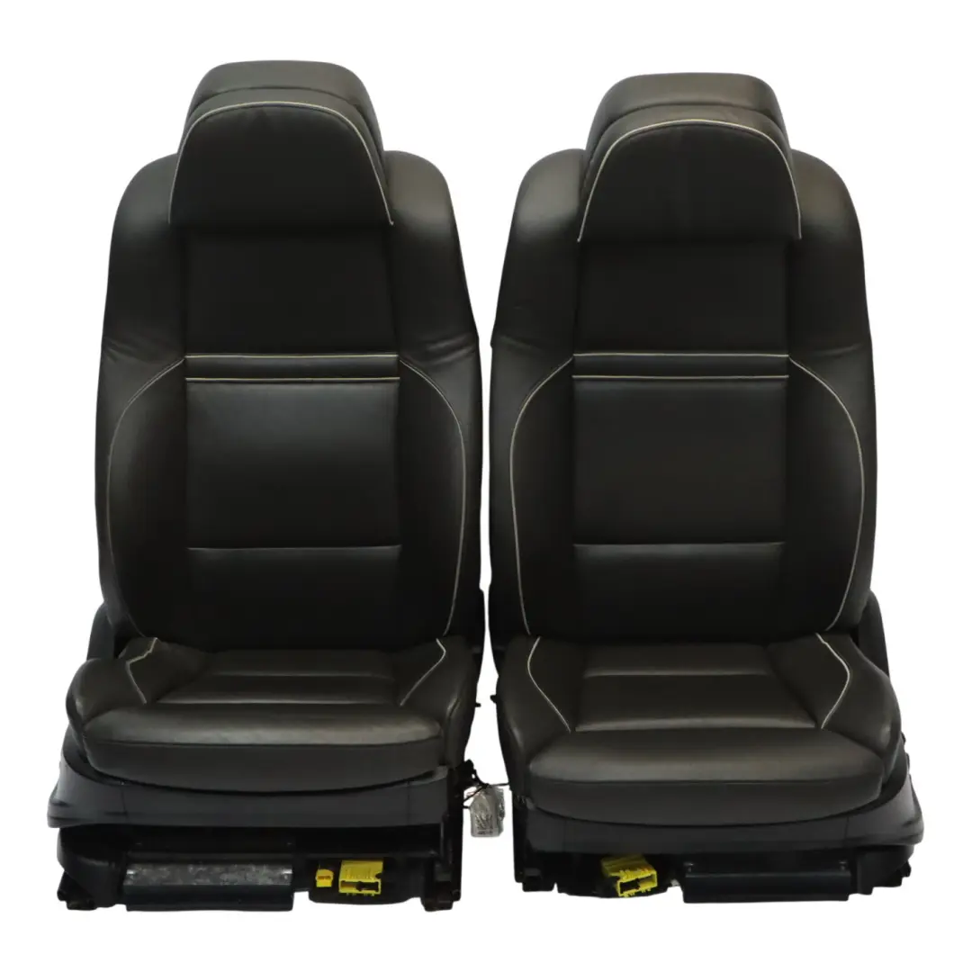 BMW X6 E71 Comfort Asientos Izquierda Derecha Memoria Calefactables Cuero Negro - SKU E71-HEATED-COMFORT-LEATHER-INDIVIDUAL-SEATS - Número de pieza E71-HEATED-COMFORT-LEATHER-INDIVIDUAL