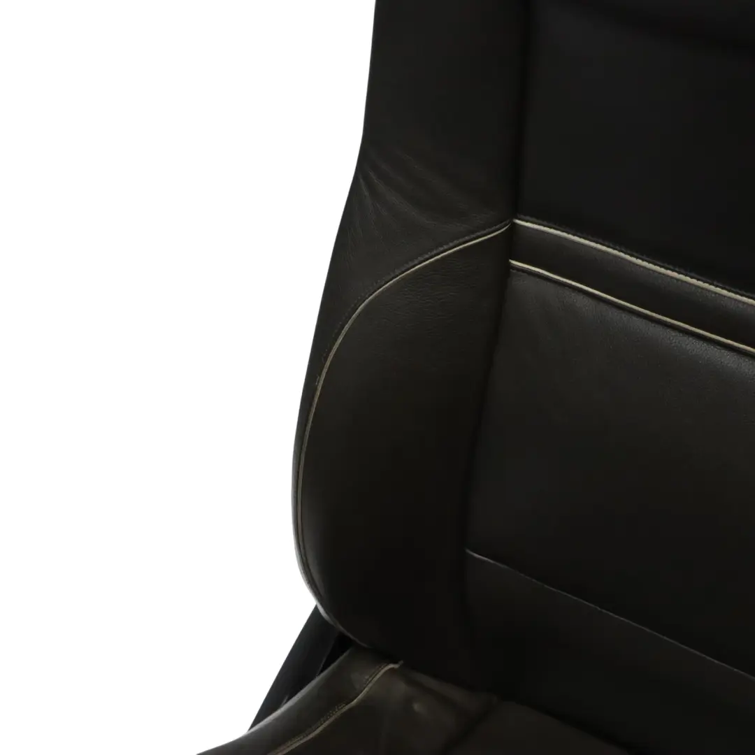 BMW X6 E71 Comfort Asientos Izquierda Derecha Memoria Calefactables Cuero Negro - SKU E71-HEATED-COMFORT-LEATHER-INDIVIDUAL-SEATS - Número de pieza E71-HEATED-COMFORT-LEATHER-INDIVIDUAL
