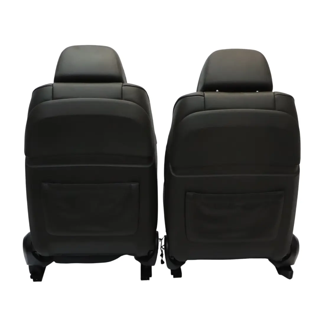 BMW X6 E71 Comfort Asientos Izquierda Derecha Memoria Calefactables Cuero Negro - SKU E71-HEATED-COMFORT-LEATHER-INDIVIDUAL-SEATS - Número de pieza E71-HEATED-COMFORT-LEATHER-INDIVIDUAL