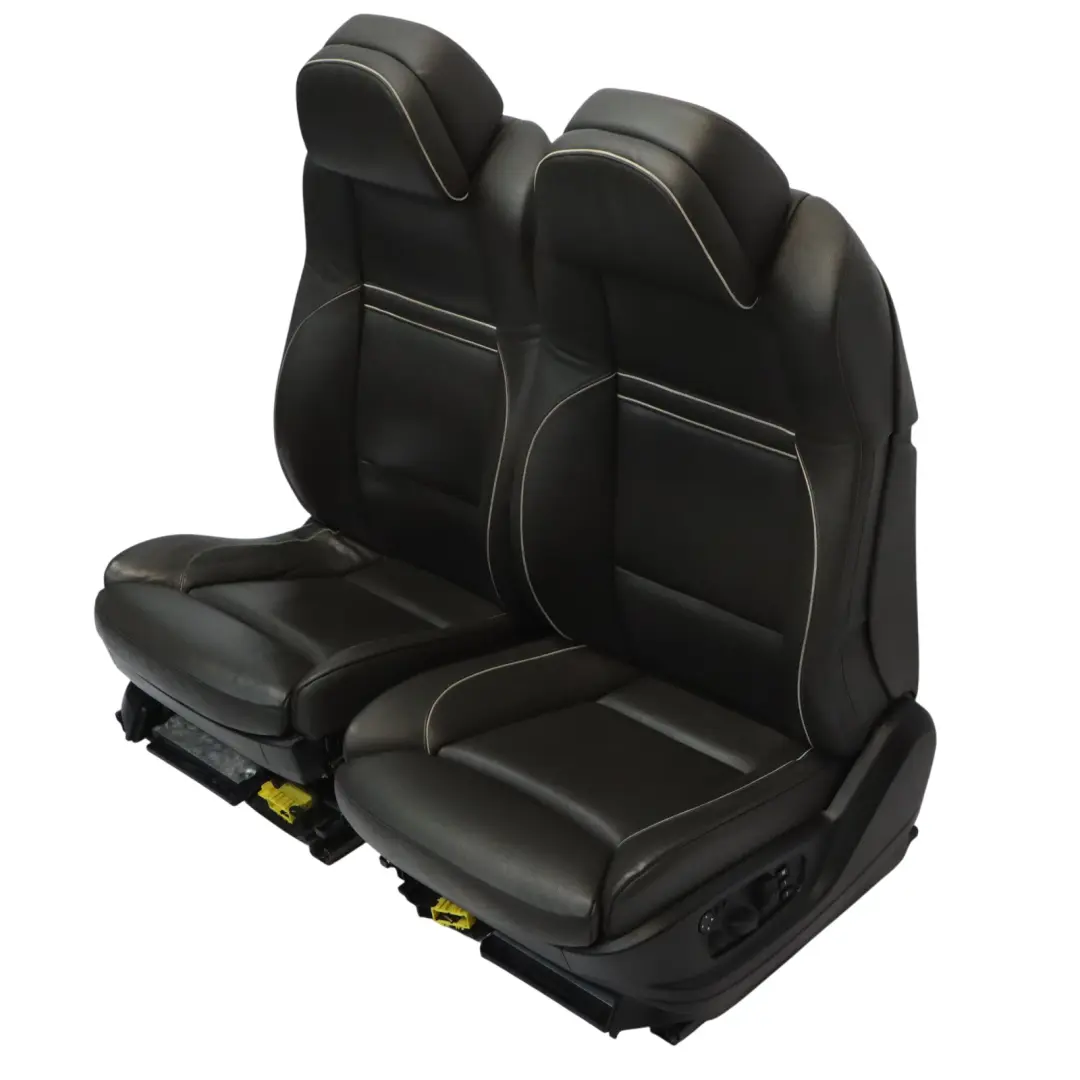 BMW X6 E71 Comfort Asientos Izquierda Derecha Memoria Calefactables Cuero Negro - SKU E71-HEATED-COMFORT-LEATHER-INDIVIDUAL-SEATS - Número de pieza E71-HEATED-COMFORT-LEATHER-INDIVIDUAL