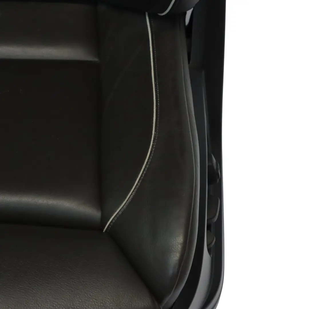 BMW X6 E71 Comfort Asientos Izquierda Derecha Memoria Calefactables Cuero Negro - SKU E71-HEATED-COMFORT-LEATHER-INDIVIDUAL-SEATS - Número de pieza E71-HEATED-COMFORT-LEATHER-INDIVIDUAL