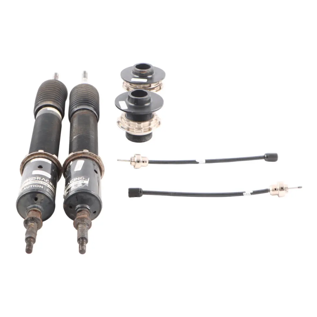 Left Right N/O/S BC Racing Suspension Shock Absorber Set to BMW E91 Touring Rear with Part number E91-BC-RACING BMW E91 Touring Rear Left Right N/O/S BC Racing Suspension Shock Absorber Set - SKU E91-BC-RACING - Part number E91-BC-RACING