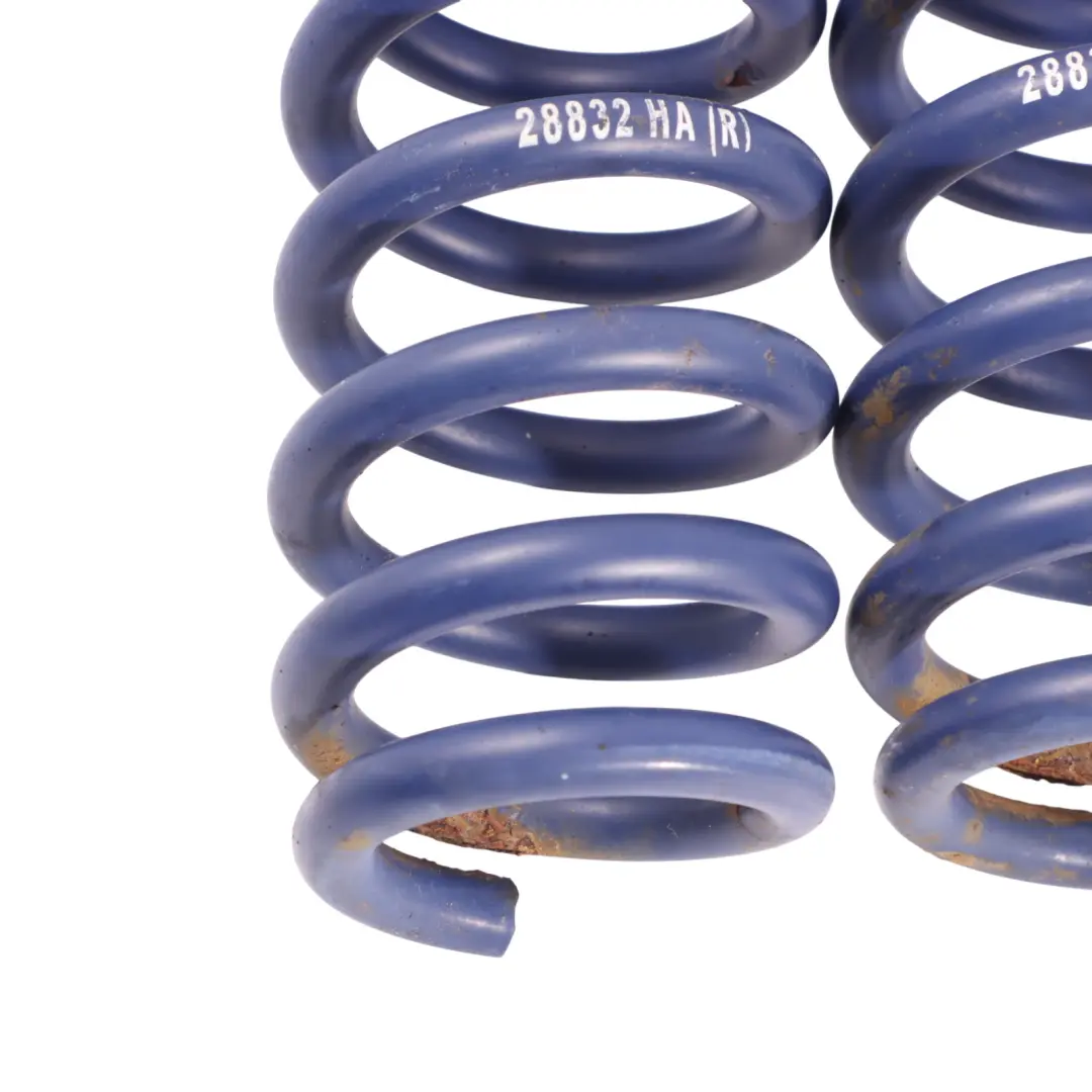BMW F30 Coil Spring Rear Suspension H&R Left Right Set N/O/S 28832HA - SKU F30-HR-SPRING-SET - Part number F30-HR-SPRING