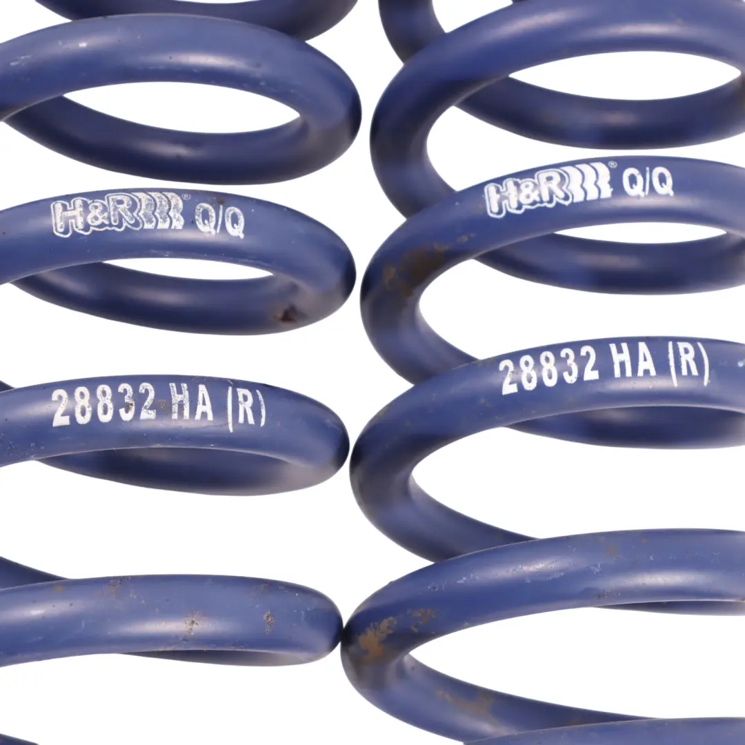 BMW F30 Suspension Arrière Ressorts Hélicoïdaux H&R Gauche/Droite 28832HA - SKU F30-HR-SPRING-SET - Numéro de pièce F30-HR-SPRING