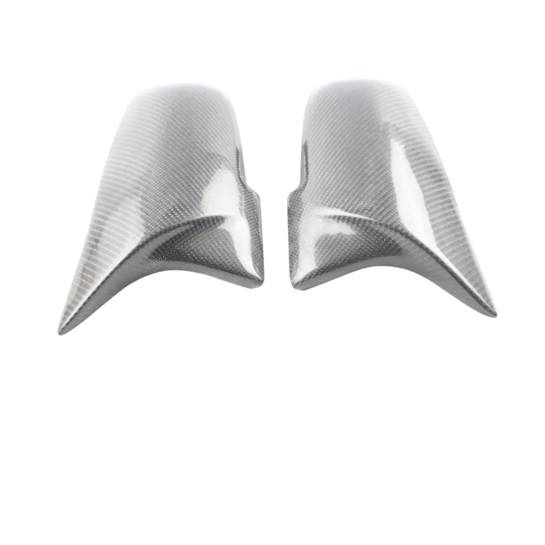  Wing Mirror Cover BMW F20 F30 F31 Left Right N/O/S Cap Casing Carbon Look Set - SKU F30-MIRROR-COVER-SET-3 - Part number F30-MIRROR-COVER-SET-3