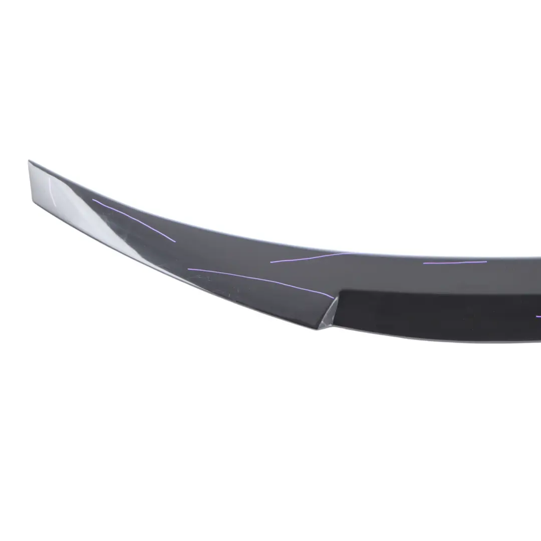 BMW F32 M4 Style Aileron Arrière Hayon Coffre Couvercle De Lèvre Noir Brillant - SKU F32-SPOILER - Numéro de pièce F32-SPOILER