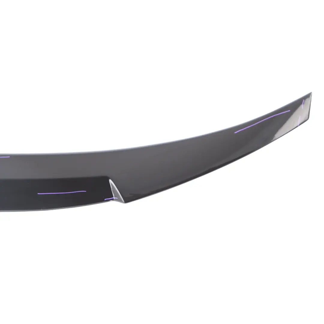 BMW F32 M4 Style Aileron Arrière Hayon Coffre Couvercle De Lèvre Noir Brillant - SKU F32-SPOILER - Numéro de pièce F32-SPOILER