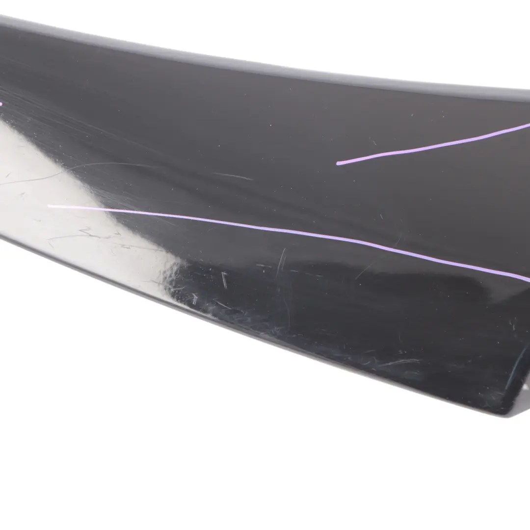 BMW F32 M4 Style Aileron Arrière Hayon Coffre Couvercle De Lèvre Noir Brillant - SKU F32-SPOILER - Numéro de pièce F32-SPOILER