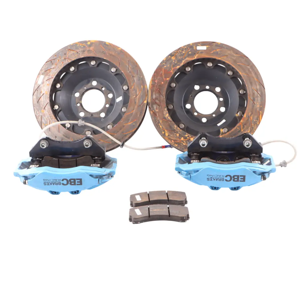 EBC Racing 380mm Balanced Big Brake Front Caliper Disc Kit to BMW F80 M3 F82 M4 with Part number F82-EBC-FRONT-SET BMW F80 M3 F82 M4 EBC Racing 380mm Balanced Big Brake Front Caliper Disc Kit - SKU F82-EBC-FRONT-SET - Part number F82-EBC-FRONT-SET