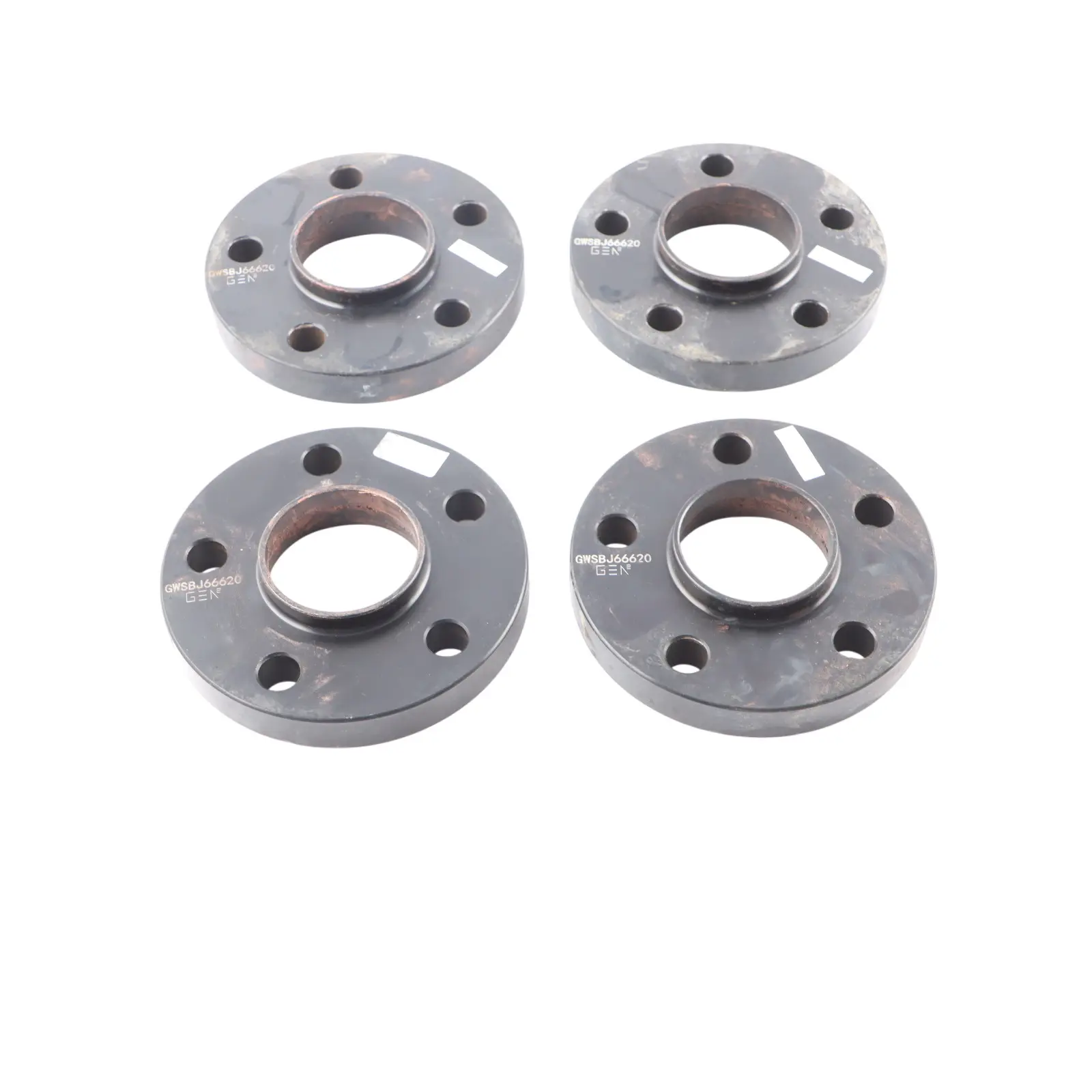 GEN2 Alloy Wheel Spacers Hubcentric Shims Audi 5x112 66.6mm 20mm GWSBJ66620