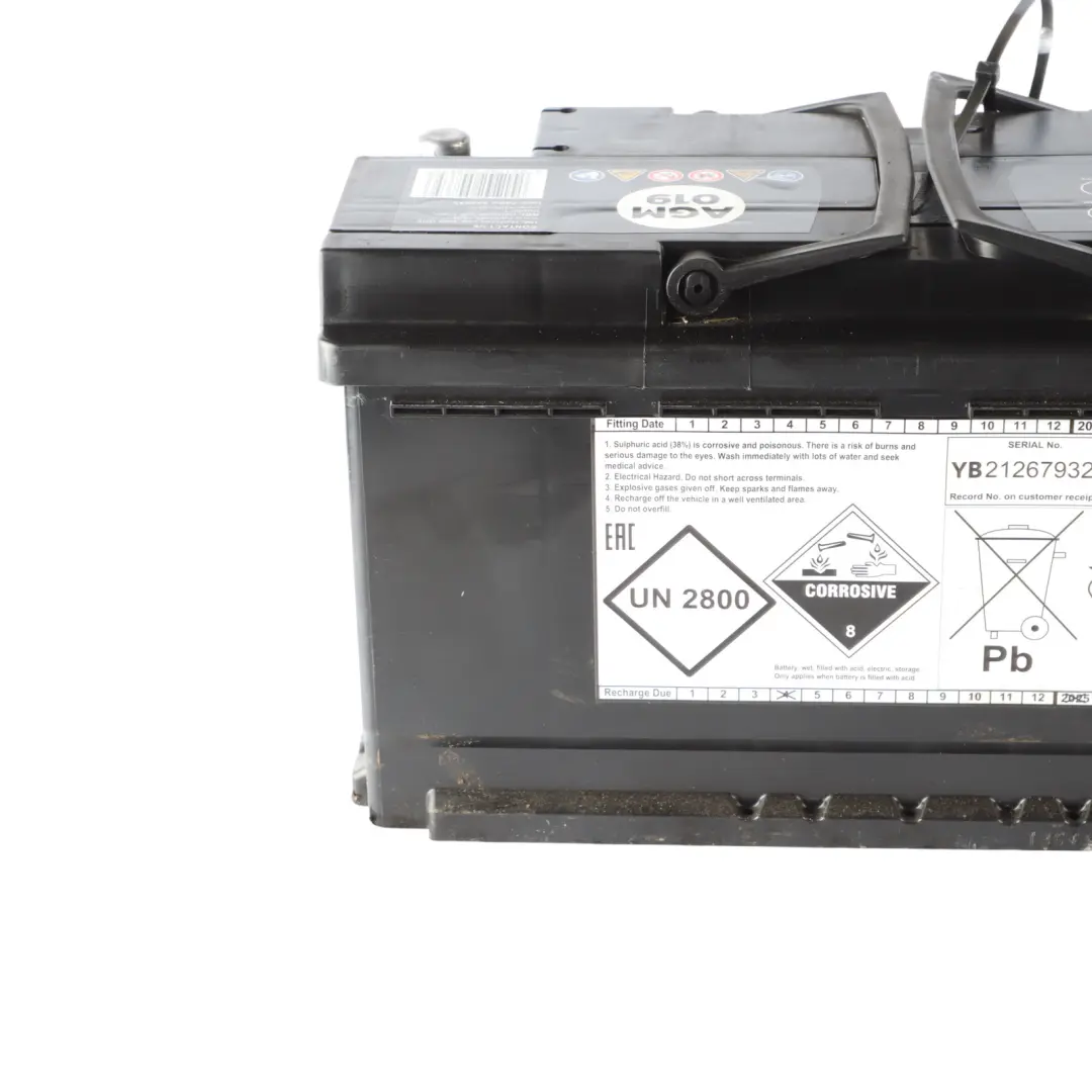  Halfords Advanced AGM 019 Start Stop Car Battery 12V 92Ah 850A - SKU HALFORDS-AGM-92AH - Part number HALFORDS-AGM-92AH