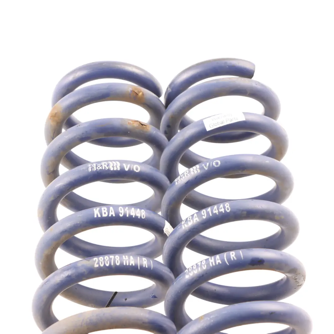  Coil Spring Set BMW F30 F34 F36 Sport H&R Rear Spring Strut Coilovers - SKU KBA91448 - Part number KBA91448
