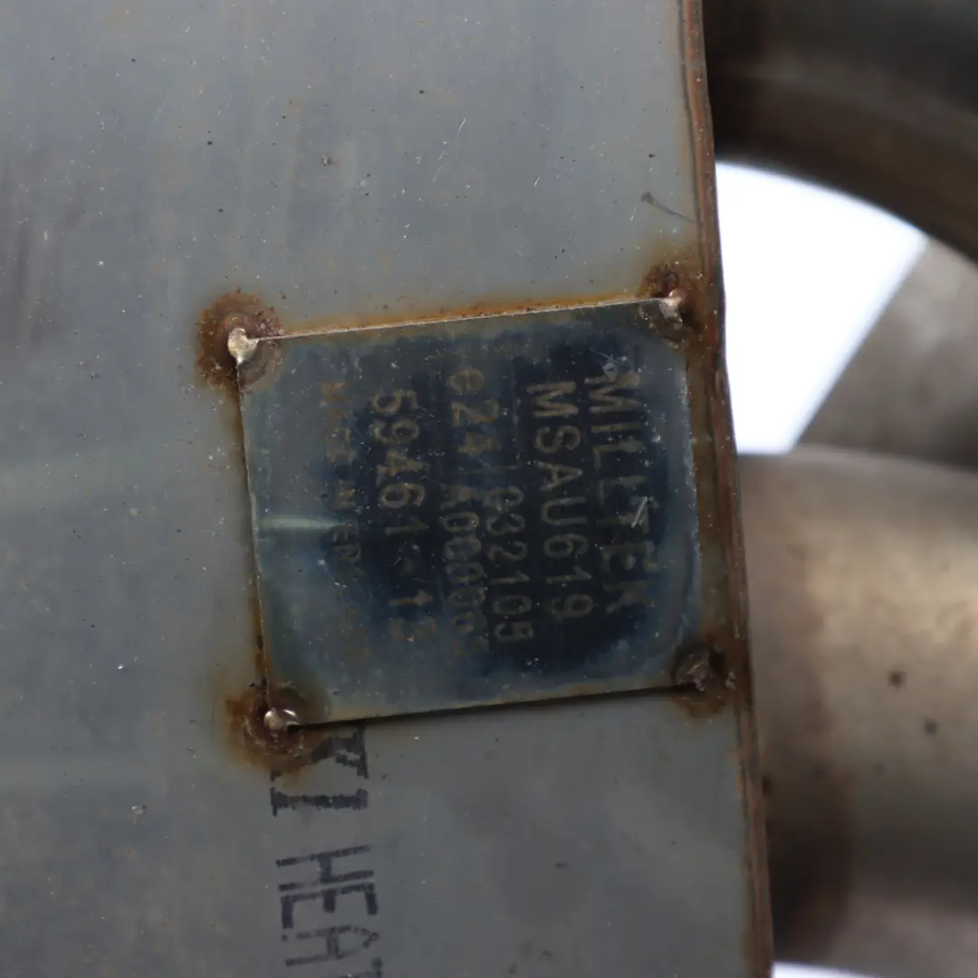 Sportback Silencer Rear Muffler Exhaust Flap Milltek Sport 2.0 TFSI to Audi S3 8V with Part number MSAU619 Audi S3 8V Sportback Silencer Rear Muffler Exhaust Flap Milltek Sport 2.0 TFSI - SKU MSAU619 - Part number MSAU619