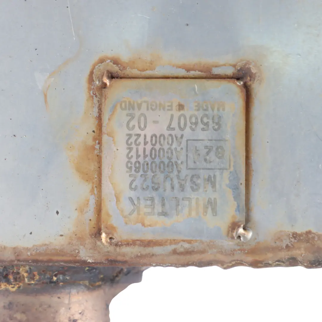 Sportback Silencer Rear Muffler Exhaust Flap Milltek Sport 2.0 TFSI to Audi S3 8V with Part number MSAU619 Audi S3 8V Sportback Silencer Rear Muffler Exhaust Flap Milltek Sport 2.0 TFSI - SKU MSAU619 - Part number MSAU619