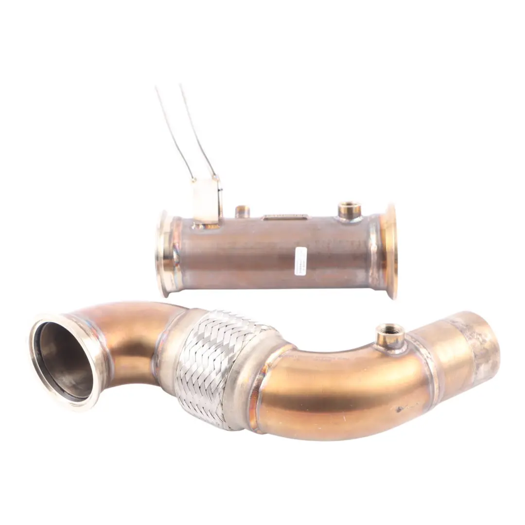 335dX 435dX N57Z Darkside Exhaust Turbo Pipe Set to BMW F30 F32 with Part number N57Z-DOWNPIPE-XDRIVE BMW F30 F32 335dX 435dX N57Z Darkside Exhaust Turbo Pipe Set - SKU N57Z-DOWNPIPE-XDRIVE - Part number N57Z-DOWNPIPE-XDRIVE