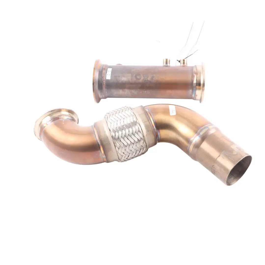 335dX 435dX N57Z Darkside Exhaust Turbo Pipe Set to BMW F30 F32 with Part number N57Z-DOWNPIPE-XDRIVE BMW F30 F32 335dX 435dX N57Z Darkside Exhaust Turbo Pipe Set - SKU N57Z-DOWNPIPE-XDRIVE - Part number N57Z-DOWNPIPE-XDRIVE