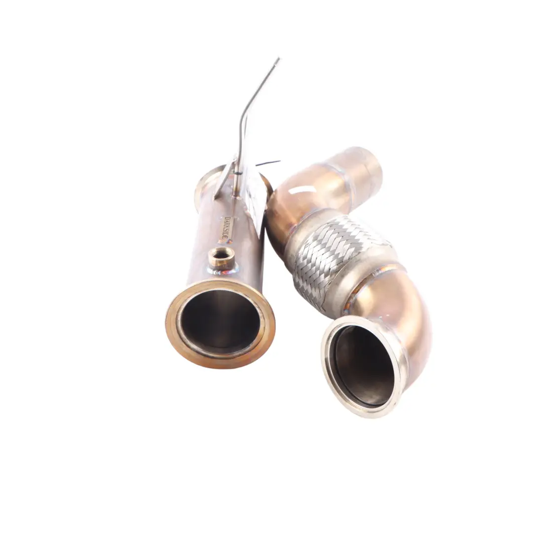 BMW F30 F32 335dX 435dX N57Z Darkside Exhaust Turbo Pipe Set - SKU N57Z-DOWNPIPE-XDRIVE - Part number N57Z-DOWNPIPE-XDRIVE