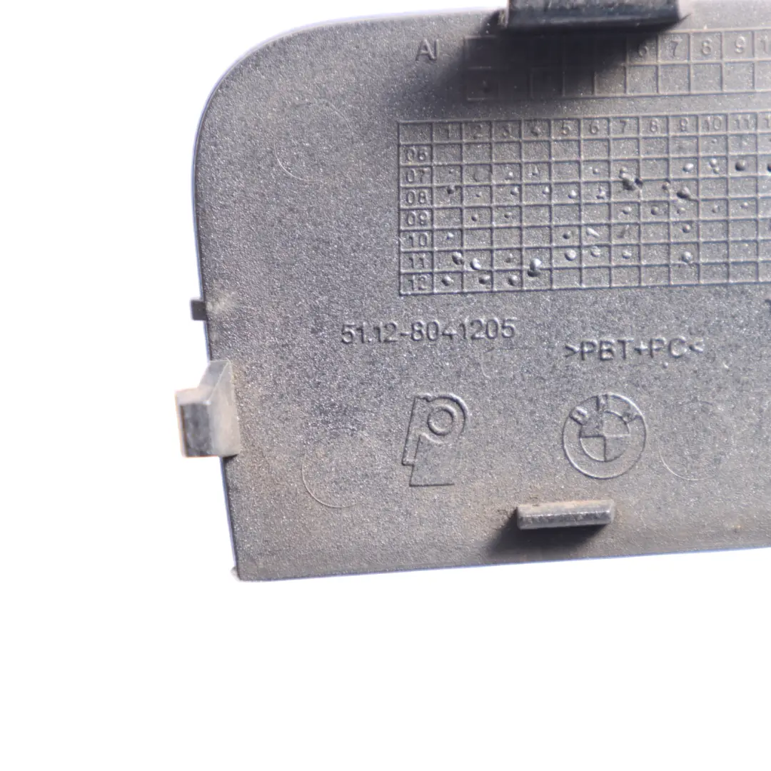 BMW E92 E93 M Sport Trim Panel Rear Flap Towing Eye Space Grey - A52 - SKU P0036268-SCG - Part number P0036268