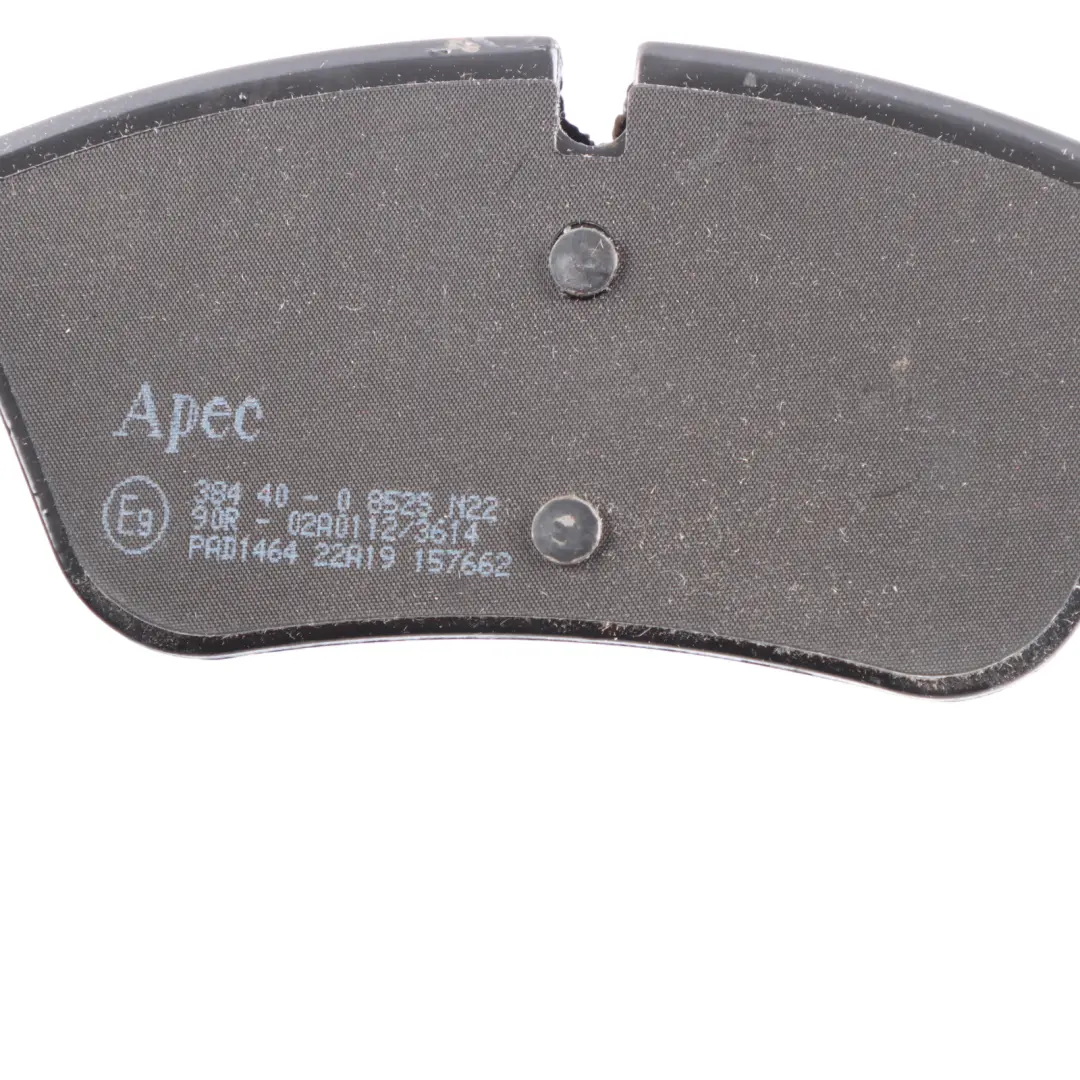 BMW E87 E90 Front Wheel Brake Pad Set Apec Braking Unit Kit BBP1963 - SKU PAD1464 - Part number PAD1464