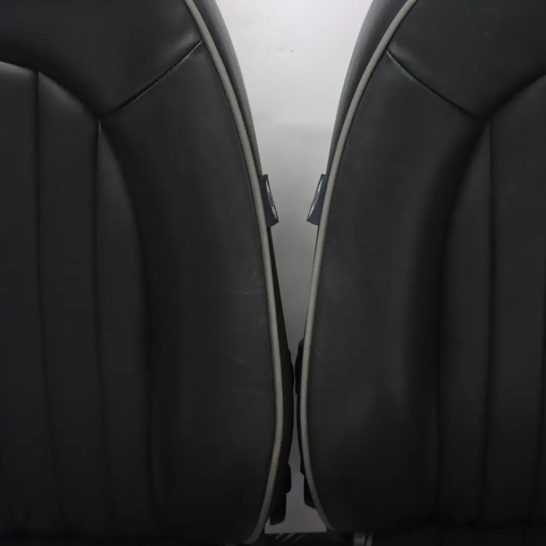  Leather Seats Mini R50 English Park Lane Panther Black Front Rear Seat - SKU R50-ENGLISH-LEATHER-SEATS-LNPN - Part number 6971124