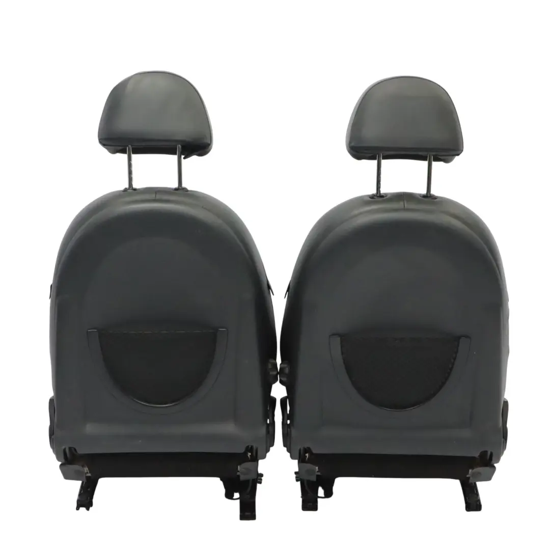 Leather Seats Mini R50 English Park Lane Panther Black Front Rear Seat to with Part number 6971124 Leather Seats Mini R50 English Park Lane Panther Black Front Rear Seat - SKU R50-ENGLISH-LEATHER-SEATS-LNPN - Part number 6971124