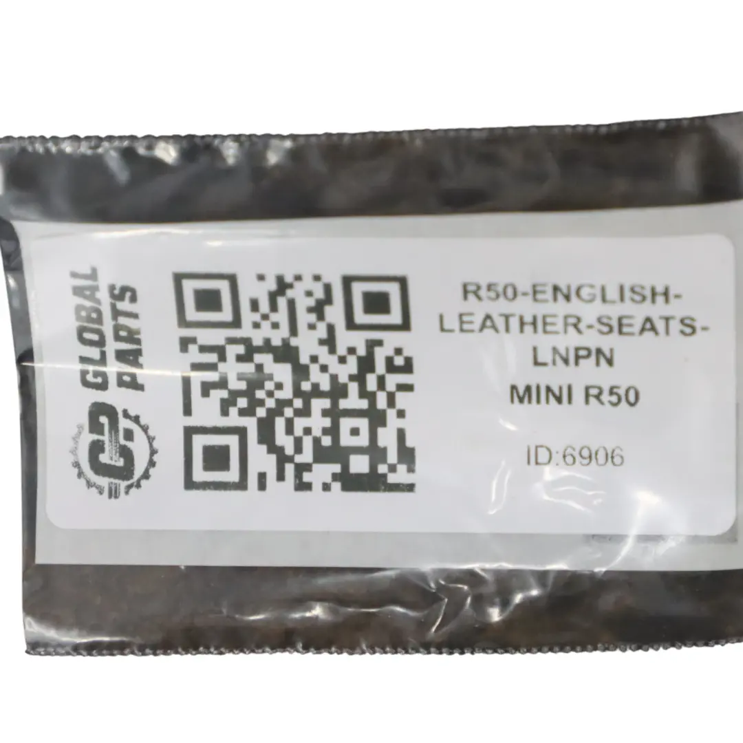 Leather Seats Mini R50 English Park Lane Panther Black Front Rear Seat to with Part number 6971124 Leather Seats Mini R50 English Park Lane Panther Black Front Rear Seat - SKU R50-ENGLISH-LEATHER-SEATS-LNPN - Part number 6971124