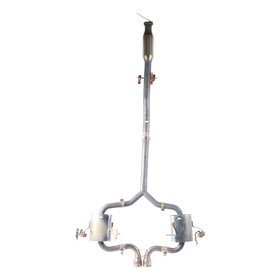 Mini R53 Malian Rear Exhaust System Cooper S W11 Muffler Double Pipe Chrome - SKU R53-EXHAUST-MALIAN - Part number R53-EXHAUST-MALIAN