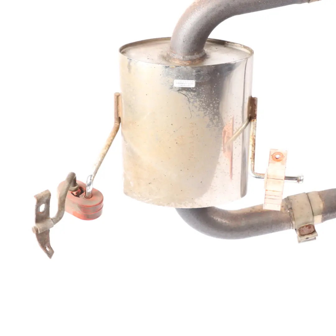 Mini R53 Malian Rear Exhaust System Cooper S W11 Muffler Double Pipe Chrome - SKU R53-EXHAUST-MALIAN - Part number R53-EXHAUST-MALIAN