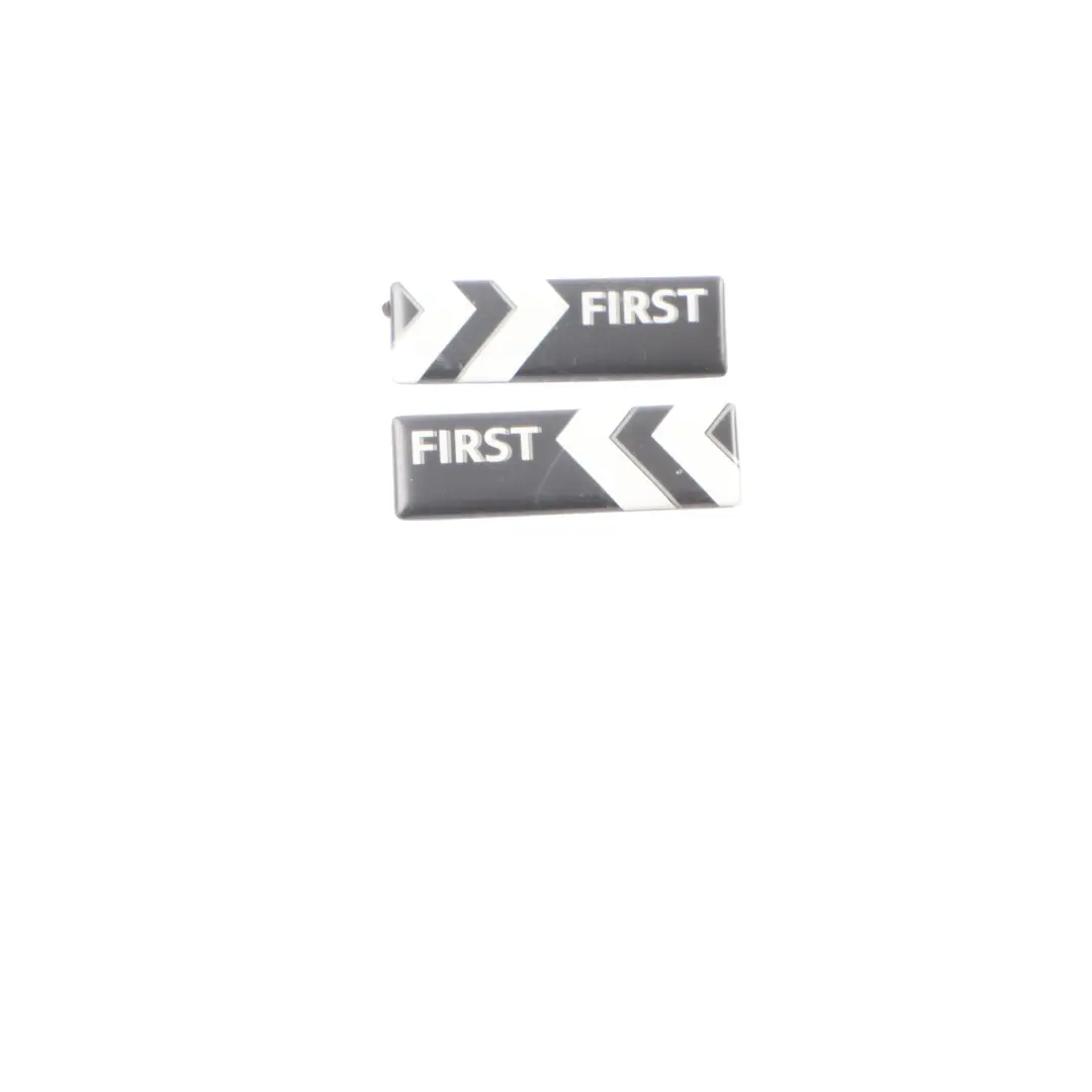 Mini One LCI First Sticker Rear Window Badges Emblems Decals Plates Set - SKU R56-FIRST - Part number R56