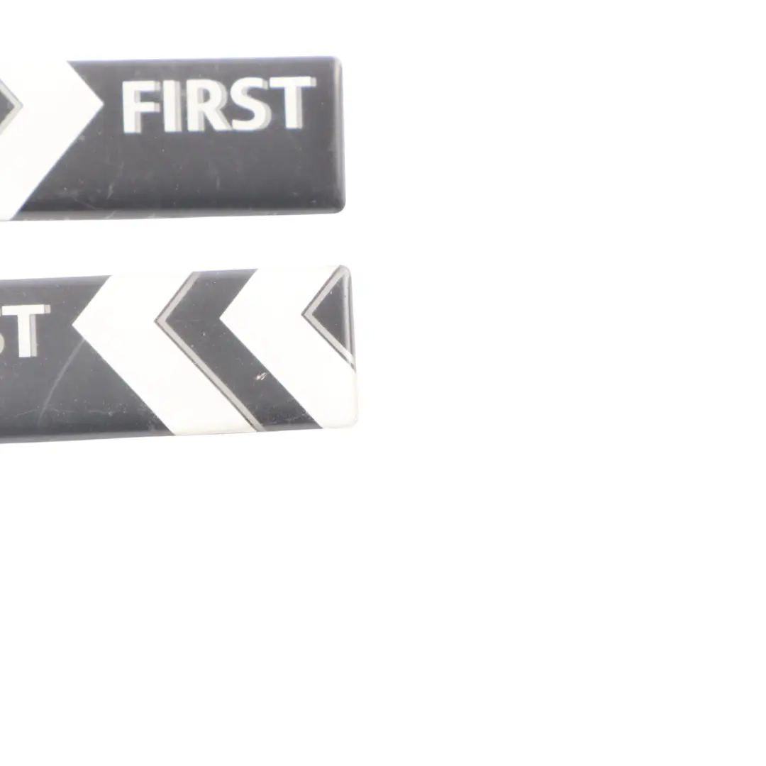 Mini One LCI First Sticker Rear Window Badges Emblems Decals Plates Set - SKU R56-FIRST - Part number R56