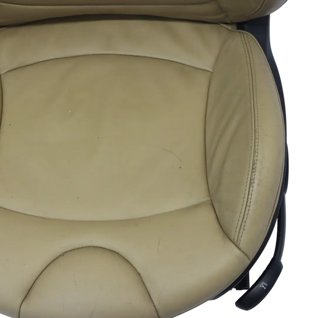 Mini Cooper Sport Sitze Vorne Hinten Sitz Vollleder Leder Beige Sportsitze - SKU R56-SPORTS-FULL-LEATHER-BEIGE-SEATS - Teilenummer R56