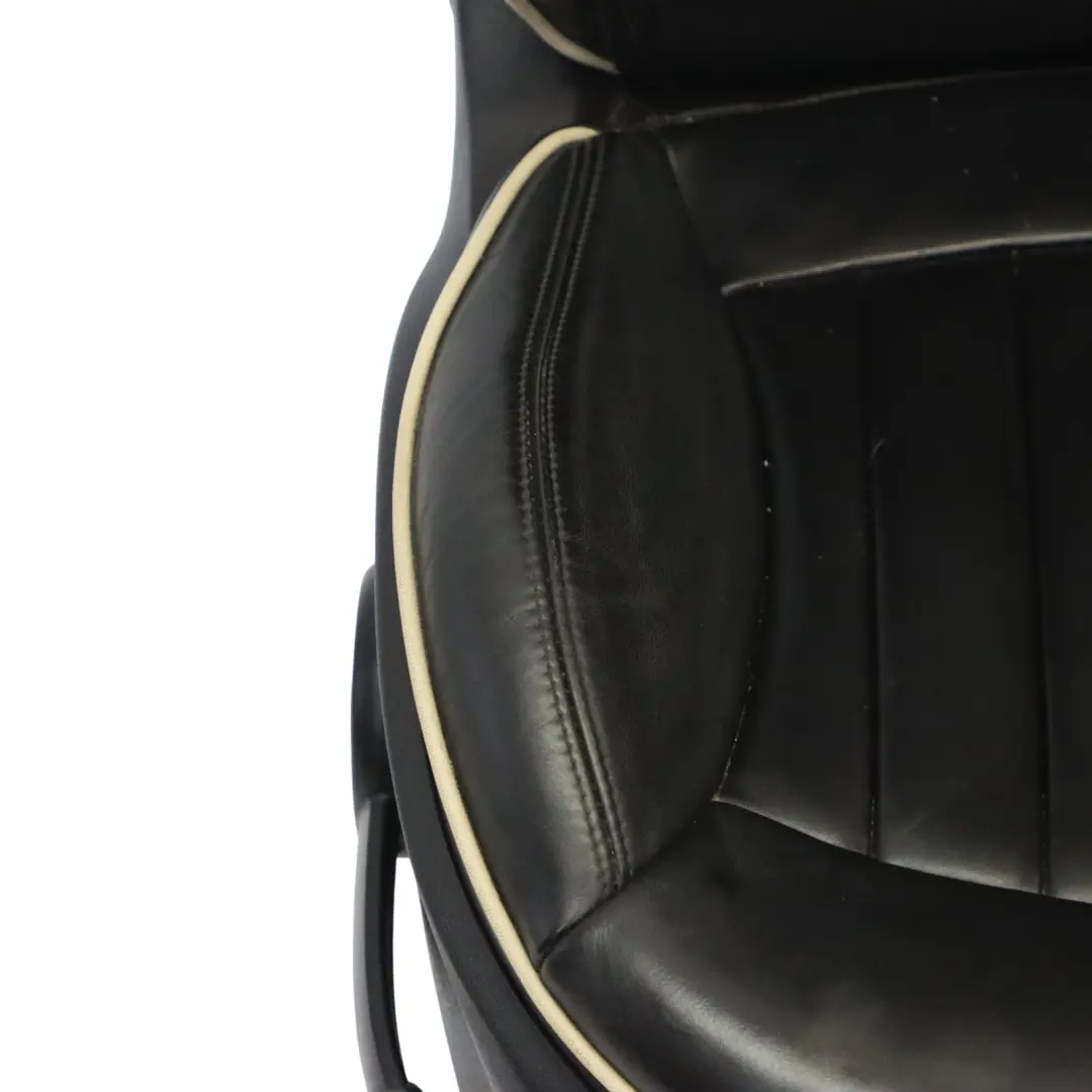 Mini R57 Cabrio Fotele Komplet Sport Skóra Czarna - SKU R57-Seats-Sport-Black-Leather-Lounge-(T9E1) - Numer Części R57 Seats Sport Black Leather Lounge (T9E1)