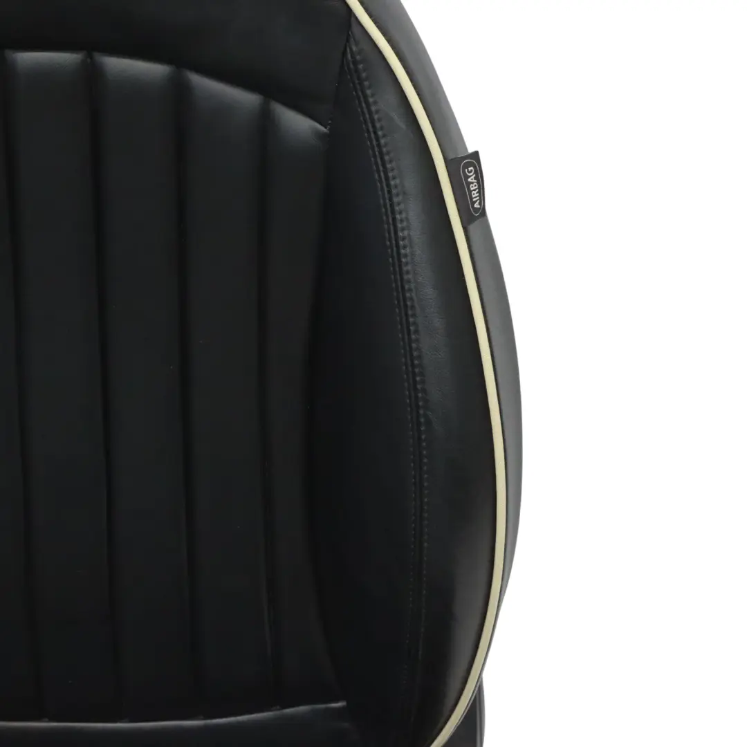 Mini R57 Cabrio Fotele Komplet Sport Skóra Czarna - SKU R57-Seats-Sport-Black-Leather-Lounge-(T9E1) - Numer Części R57 Seats Sport Black Leather Lounge (T9E1)