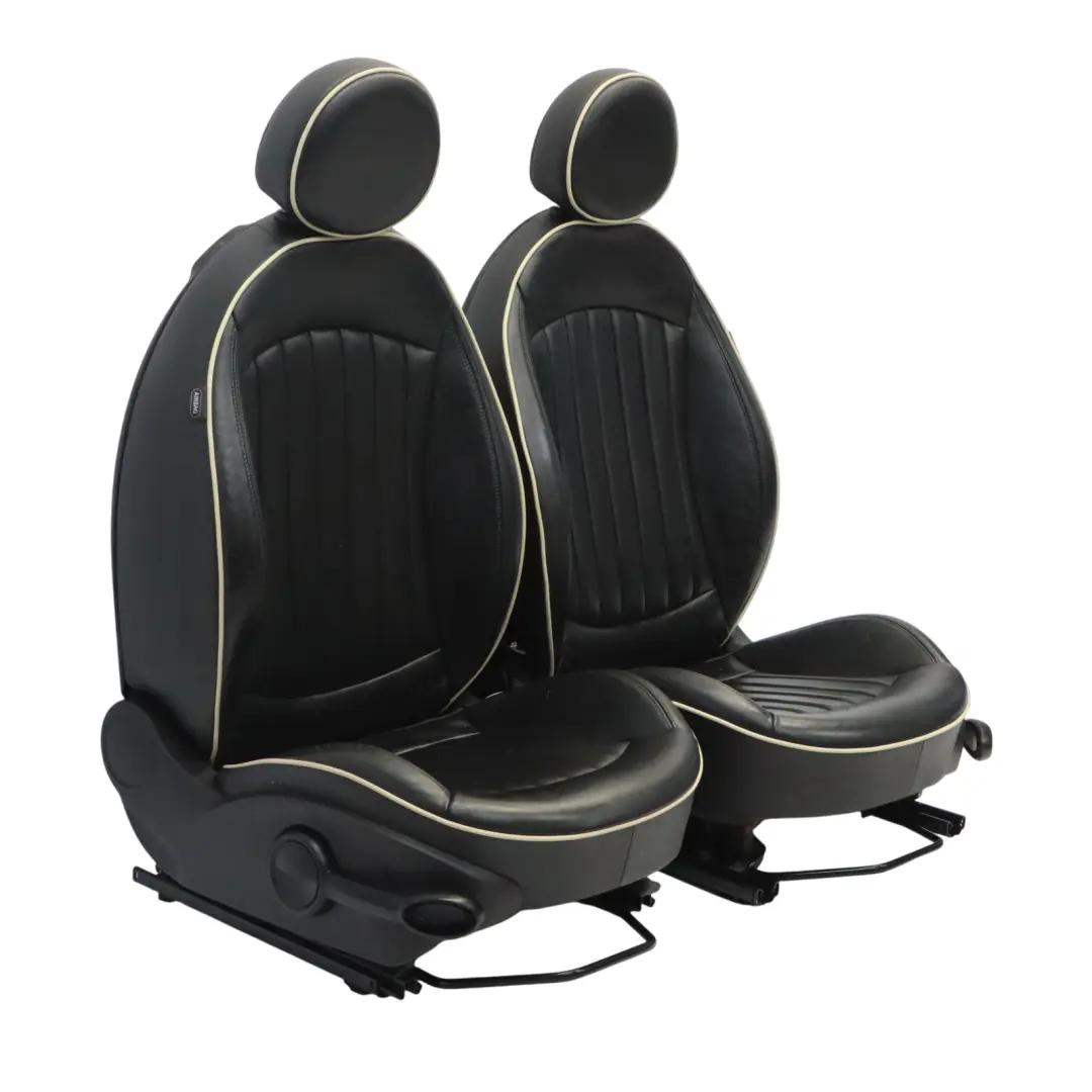 Mini R57 Cabrio Fotele Komplet Sport Skóra Czarna - SKU R57-Seats-Sport-Black-Leather-Lounge-(T9E1) - Numer Części R57 Seats Sport Black Leather Lounge (T9E1)