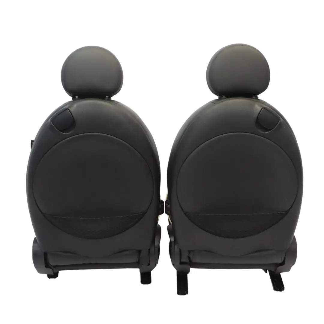  Ledersitze Mini Cooper One R57 Beheiztes Cabrio Sport Lounge Schwarz Sitzsatz - SKU R57-Seats-Sport-Black-Leather-Lounge-(T9E1) - Teilenummer R57 Seats Sport Black Leather Lounge (T9E1)