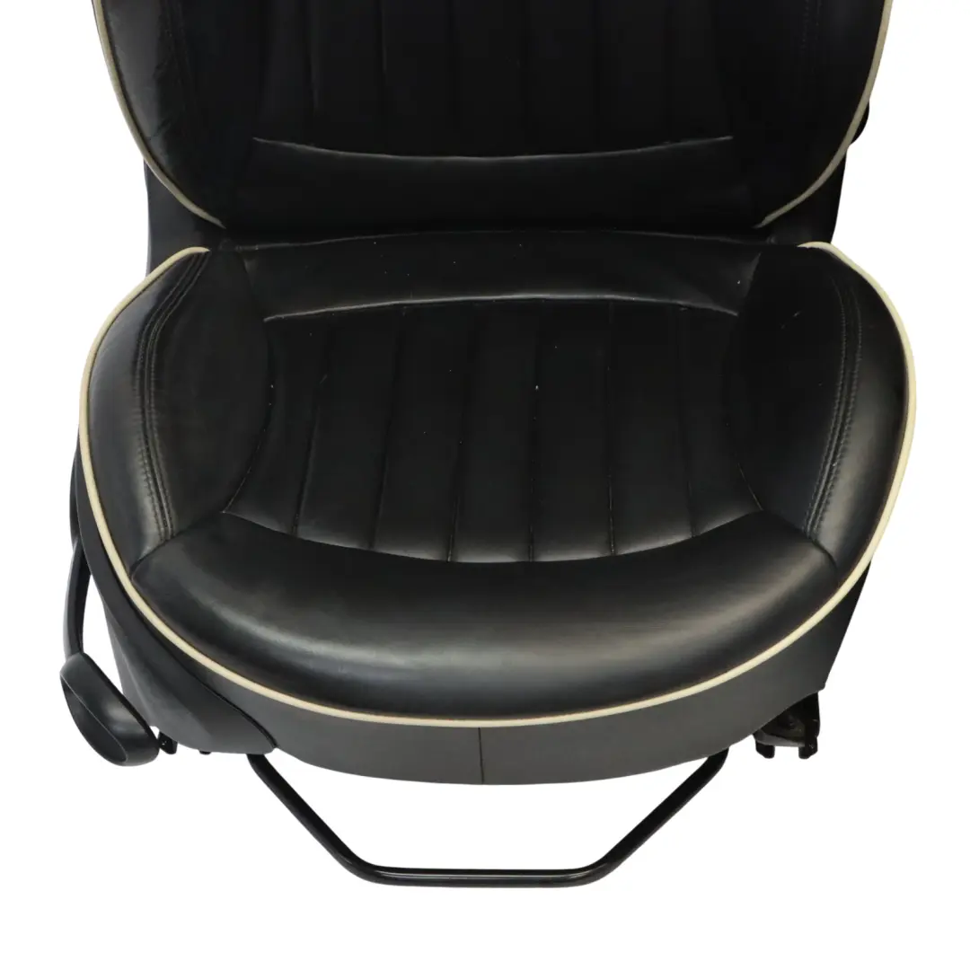  Ledersitze Mini Cooper One R57 Beheiztes Cabrio Sport Lounge Schwarz Sitzsatz - SKU R57-Seats-Sport-Black-Leather-Lounge-(T9E1) - Teilenummer R57 Seats Sport Black Leather Lounge (T9E1)