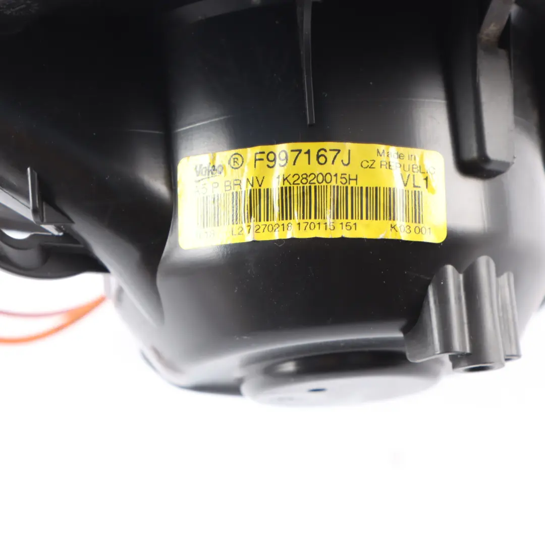 Volkswagen Golf Passat Audi A3 Q3 TT Mk2 8J Heater Blower Motor Fan - SKU RHD-1K2820015H-1 - Part number 1K2820015H