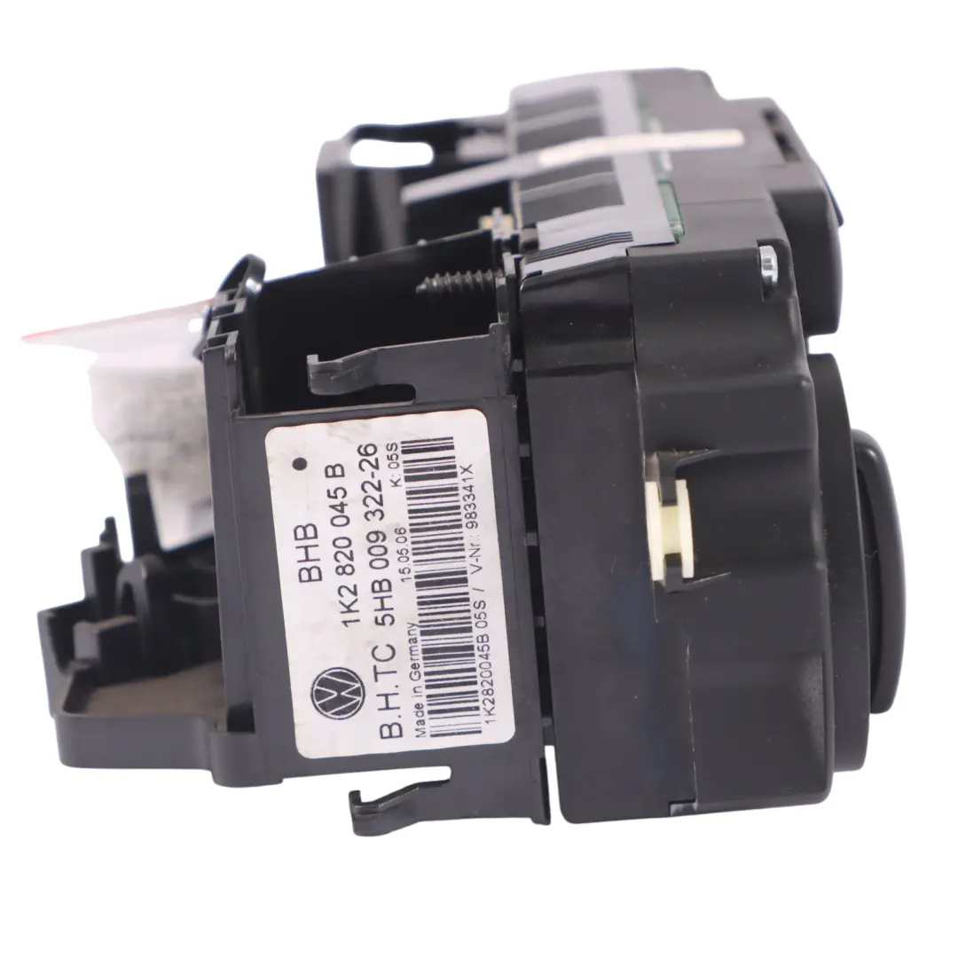 1K A/C Air Conditioning Heater Control Switch Panel to Volkswagen Golf with Part number 1K2820045B Volkswagen Golf 1K A/C Air Conditioning Heater Control Switch Panel - SKU RHD-1K2820045B-1 - Part number 1K2820045B