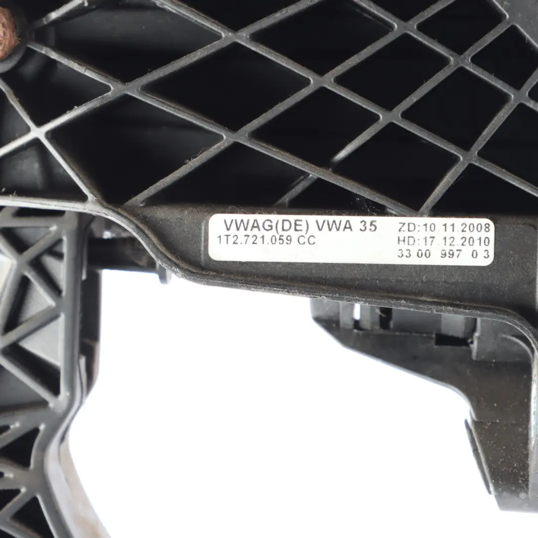 Volkswagen Touran 1T Diesel Clutch Pedal Box Assembly Clutch Pedal - SKU RHD-1T2721059CC - Part number 1T2721059CC