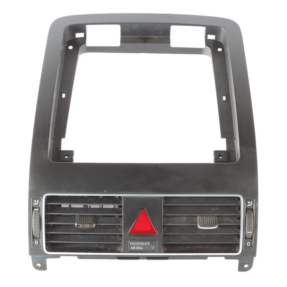 Dashboard Centre Air Vent Grille Trim to Volkswagen Touran with Part number 1T2819728F Volkswagen Touran Dashboard Centre Air Vent Grille Trim - SKU RHD-1T2819728F-1 - Part number 1T2819728F