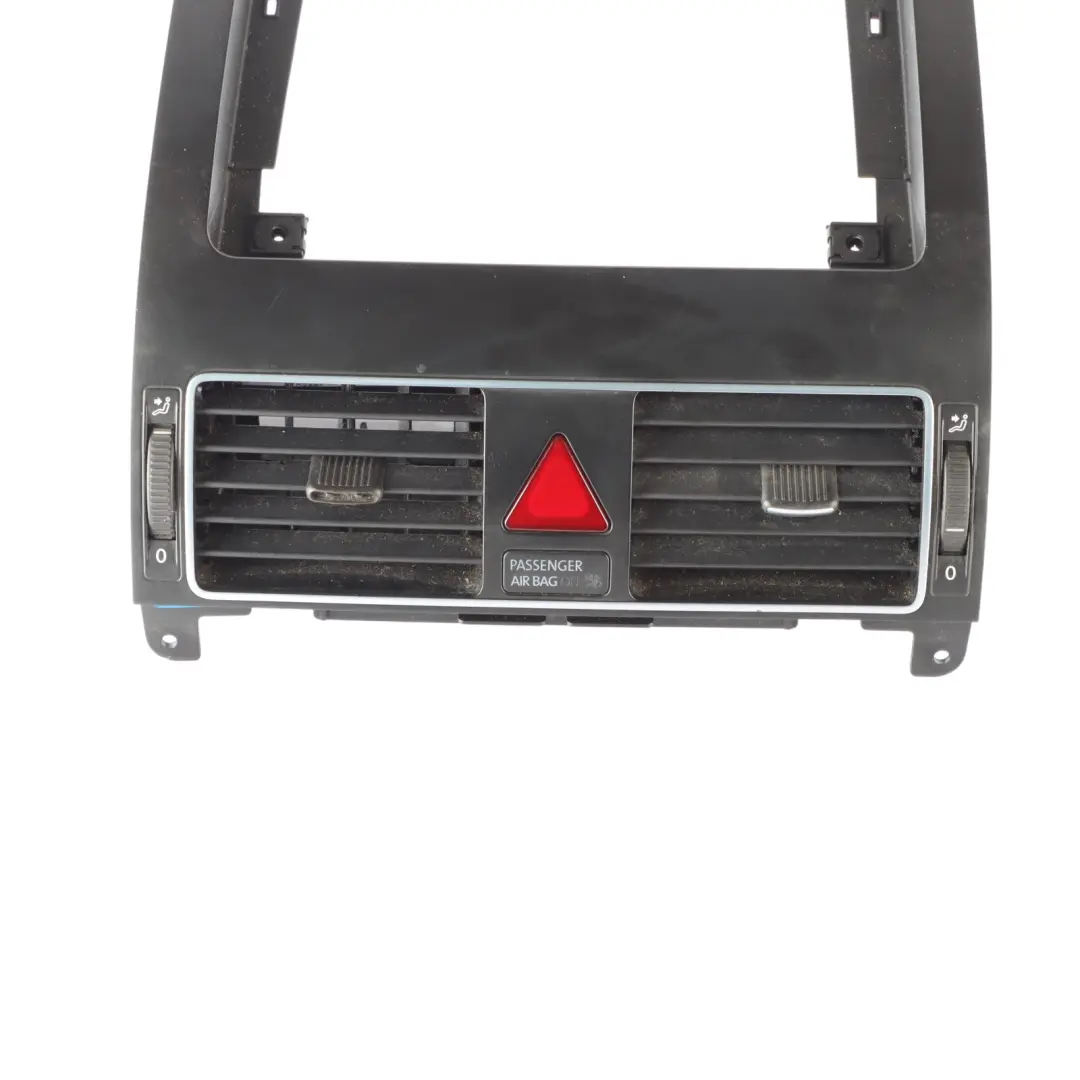 Dashboard Centre Air Vent Grille Trim to Volkswagen Touran with Part number 1T2819728F Volkswagen Touran Dashboard Centre Air Vent Grille Trim - SKU RHD-1T2819728F-1 - Part number 1T2819728F