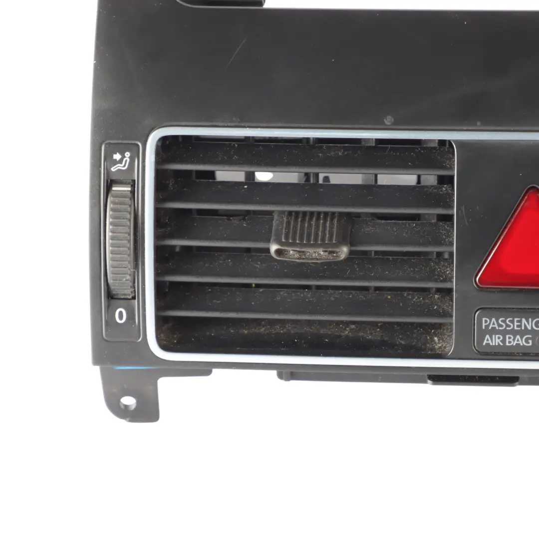 Dashboard Centre Air Vent Grille Trim to Volkswagen Touran with Part number 1T2819728F Volkswagen Touran Dashboard Centre Air Vent Grille Trim - SKU RHD-1T2819728F-1 - Part number 1T2819728F