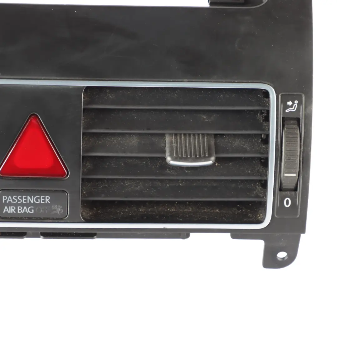Dashboard Centre Air Vent Grille Trim to Volkswagen Touran with Part number 1T2819728F Volkswagen Touran Dashboard Centre Air Vent Grille Trim - SKU RHD-1T2819728F-1 - Part number 1T2819728F