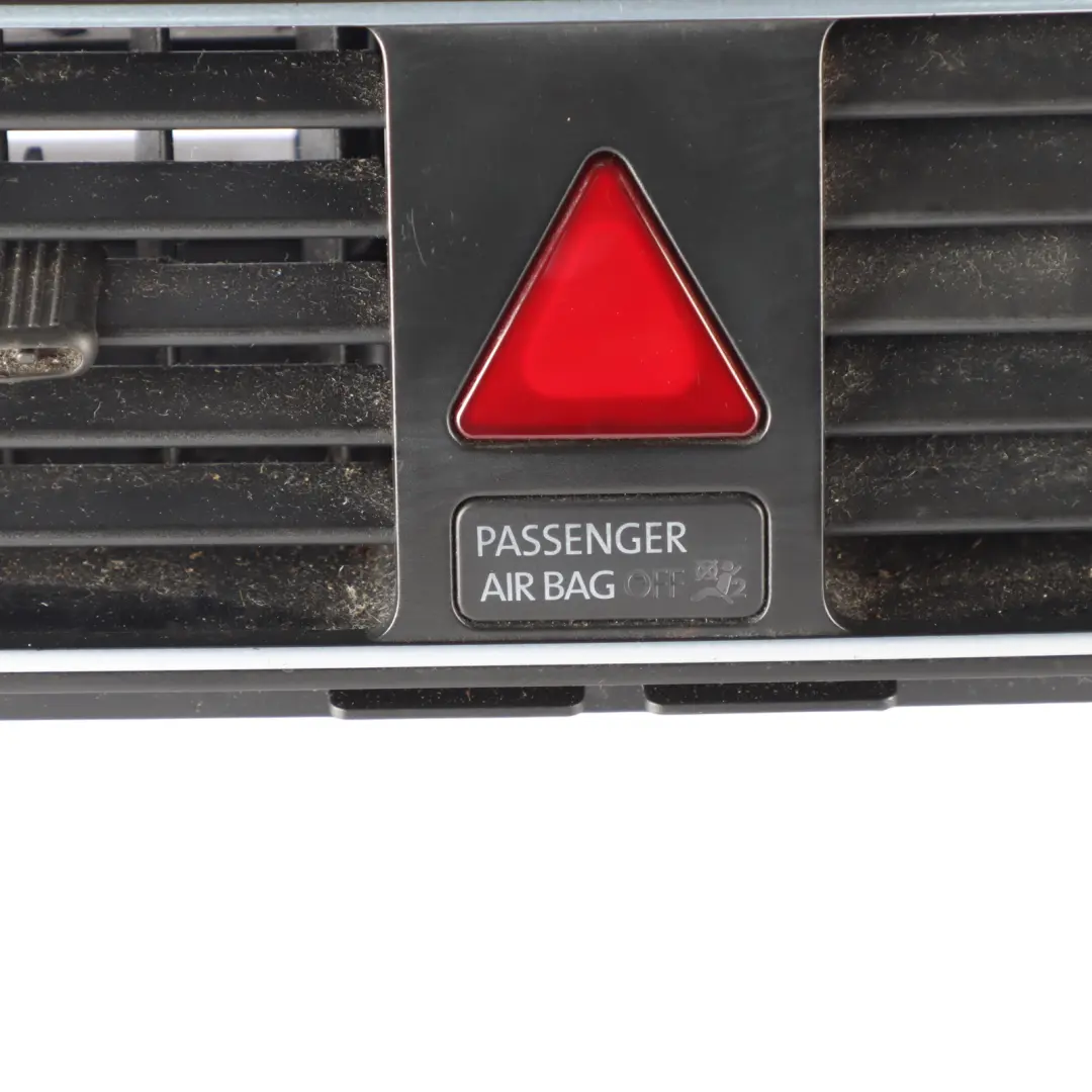 Dashboard Centre Air Vent Grille Trim to Volkswagen Touran with Part number 1T2819728F Volkswagen Touran Dashboard Centre Air Vent Grille Trim - SKU RHD-1T2819728F-1 - Part number 1T2819728F